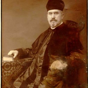 Dr. Hevesi Simon Dohány utcai főrabbi, élt: 1863-1943