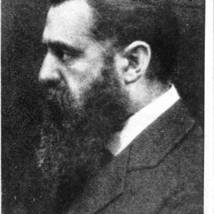 Herzl Tivadar, író, politikus, a zsidó állam megálmodója, élt: 1860-1904