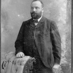 Dr. Ussischkin Menachem, cionista vezető, élt: 1863-1941