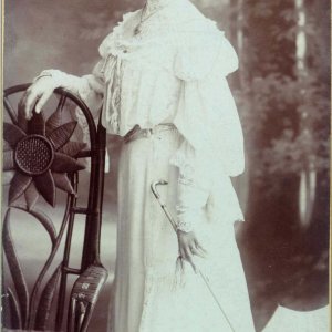 Hochstaedter Samuné leánykori képe, 1905