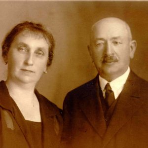 Gál Ignác és neje, 1929