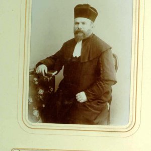 Dr. Feldmann József, ceglédi főrabbi 