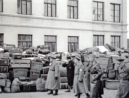 Minszk, 1941-1942: megölt német zsidók csomagjai 