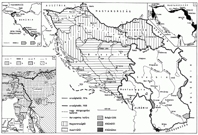 Jugoszlávia kialakulása, 1920