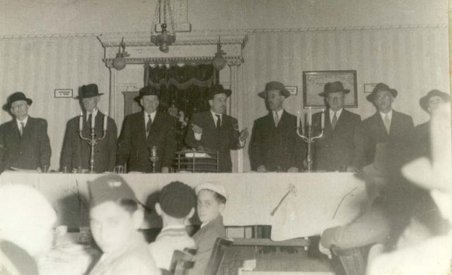 Szédereste a Pesti Izraelita Hitközség Síp utcai dísztermében, 1920-30-as évek